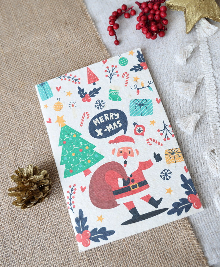 Christmas Plantable Seed Notebook