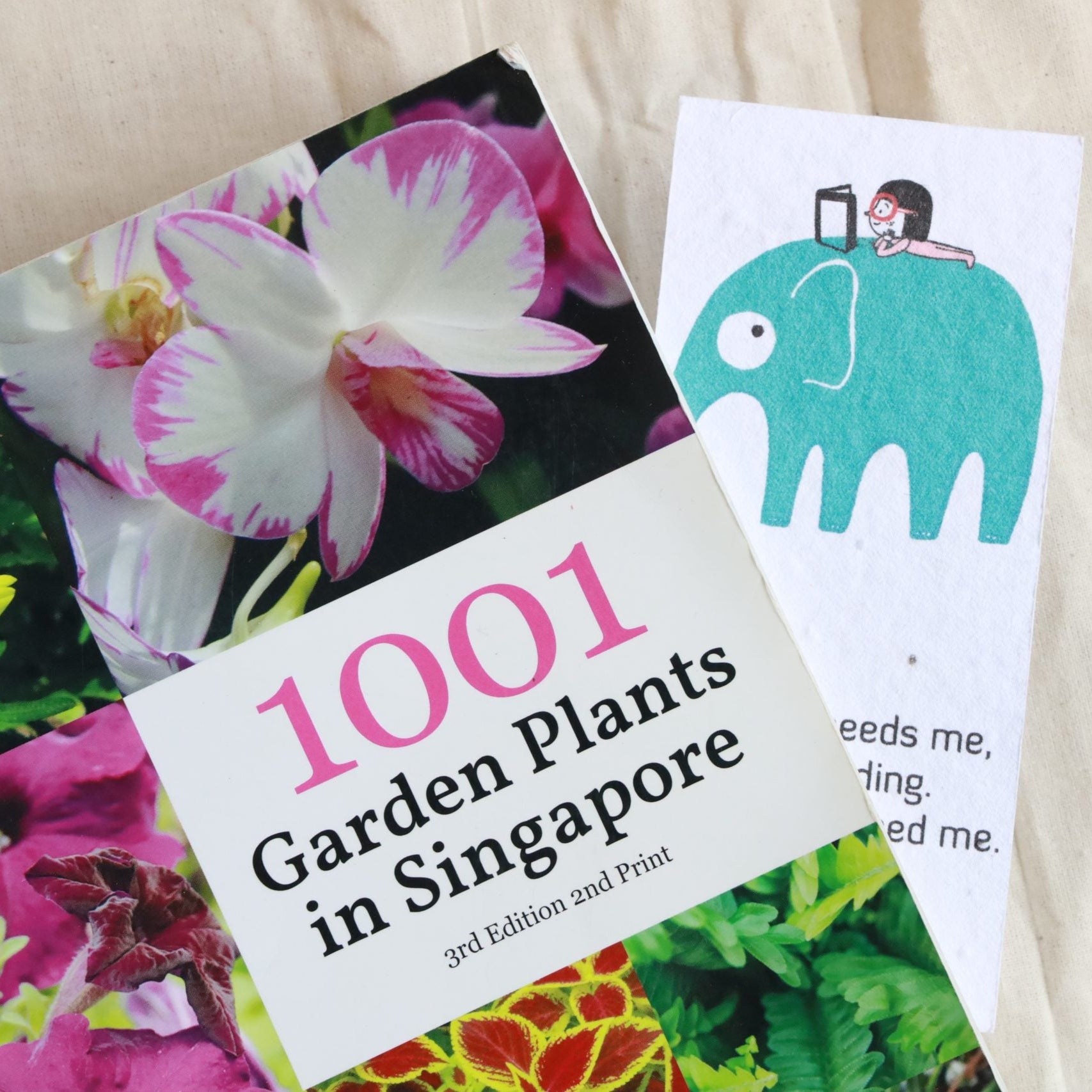 plantable Bookmark