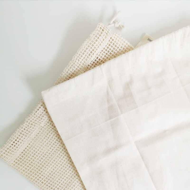 organic cotton produce bags variety pack plantable gifts