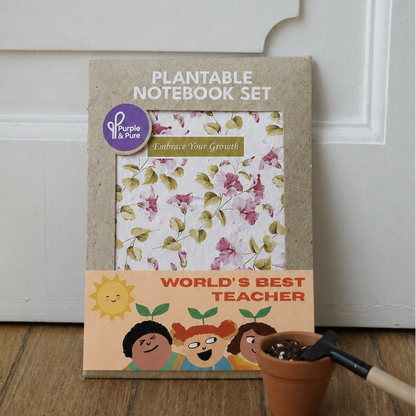 Plantable Notebook Set (Best Teacher's Day gifts in Singapore)