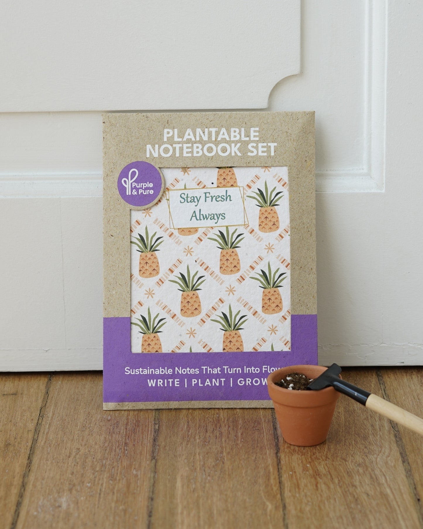Plantable Notebook Set - Pineapple Pop