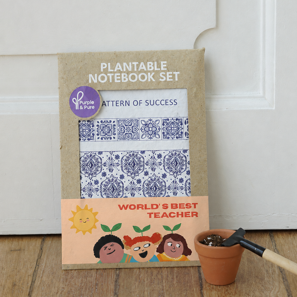 Plantable Notebook Set (Best Teacher's Day gifts in Singapore)