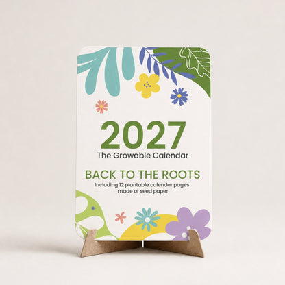 Plantable Stand Calendar - Easel