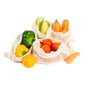 Organic Cotton Produce Bags Combo - GOTS Certified