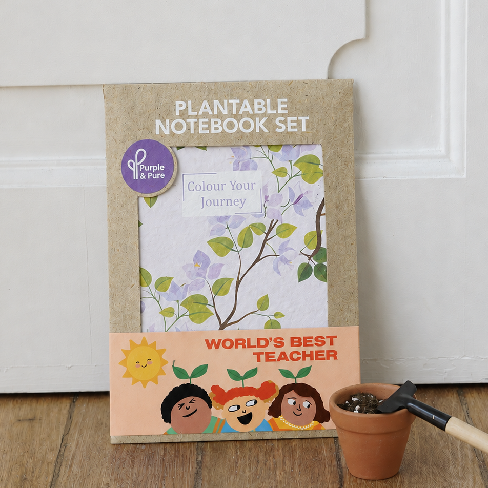 Plantable Notebook Set (Best Teacher's Day gifts in Singapore)