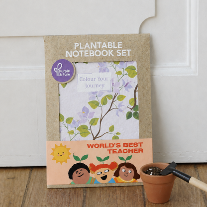 Plantable Notebook Set (Best Teacher's Day gifts in Singapore)
