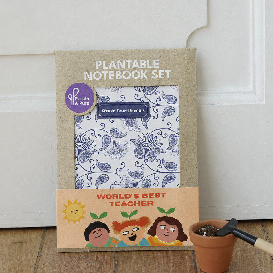 Plantable Notebook Set (Best Teacher's Day gifts in Singapore)