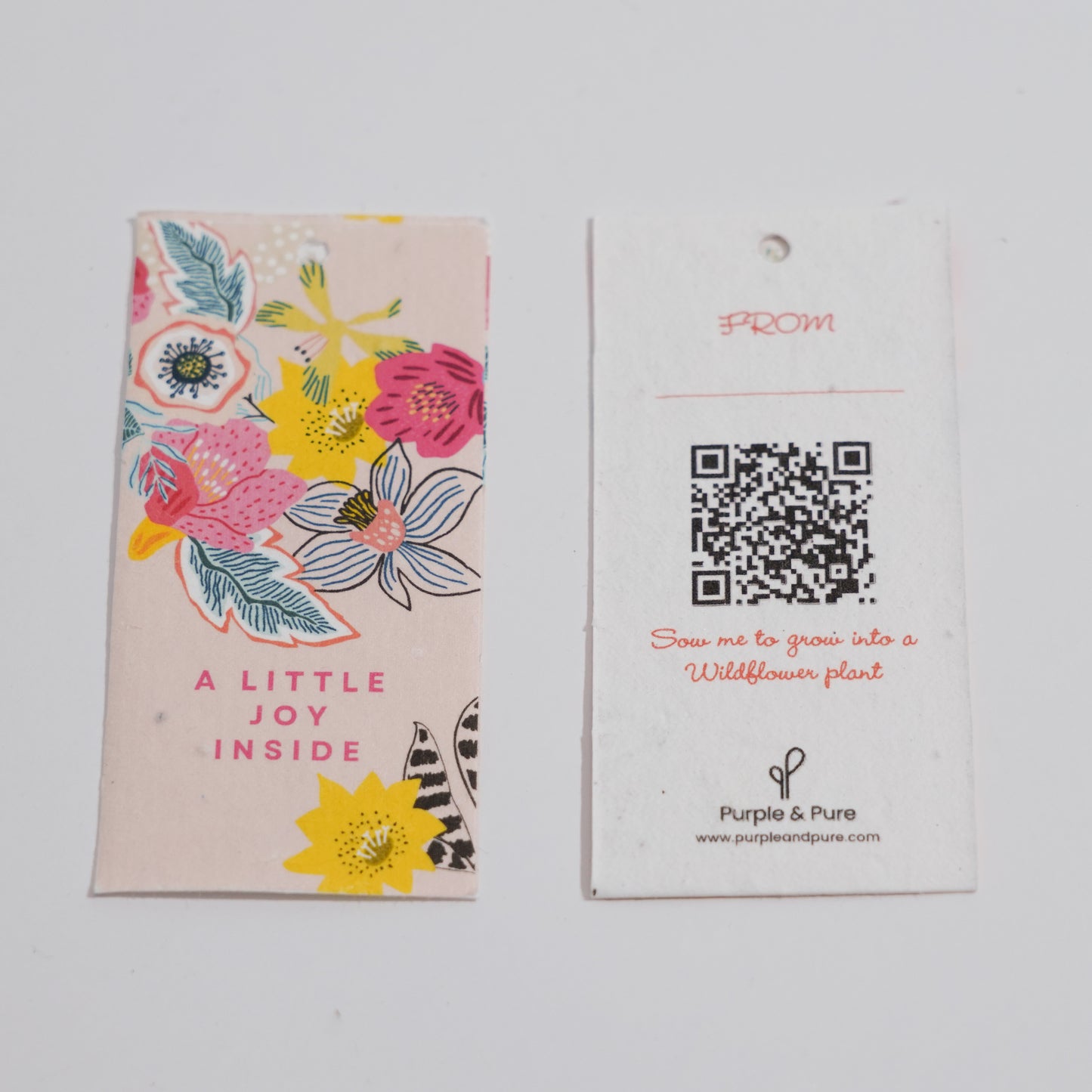 Plantable Seed Gift Tags - Little Joy