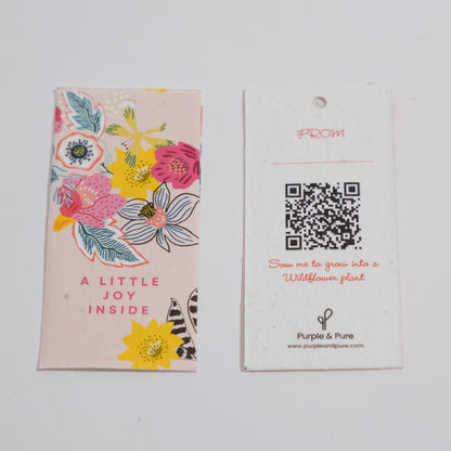 Plantable Seed Gift Tags - Little Joy