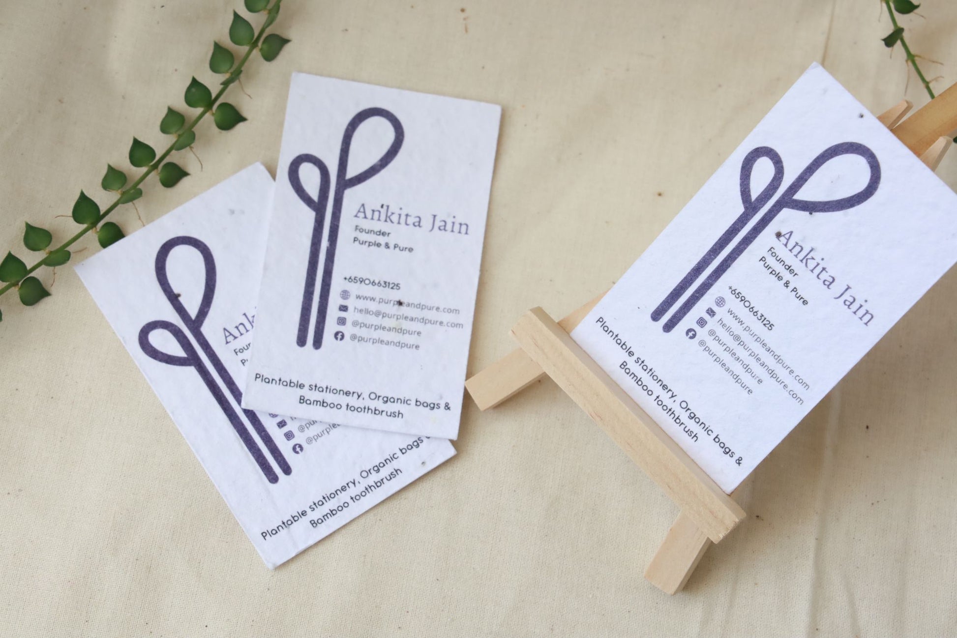 Plantable Business Cards