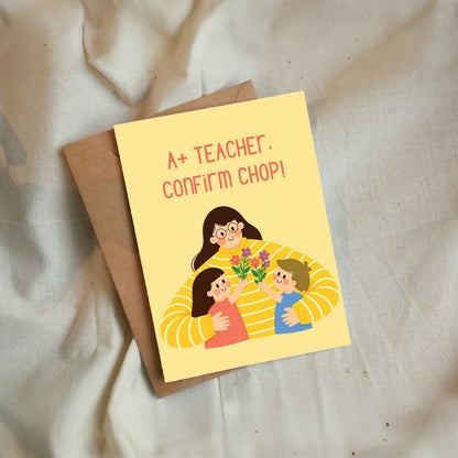 Plantable Greeting Cards -Teachers Day