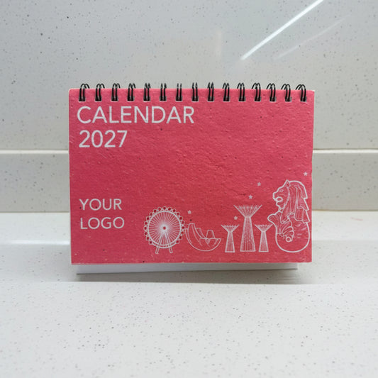Singapore Theme Calendar - Plantable Calendar