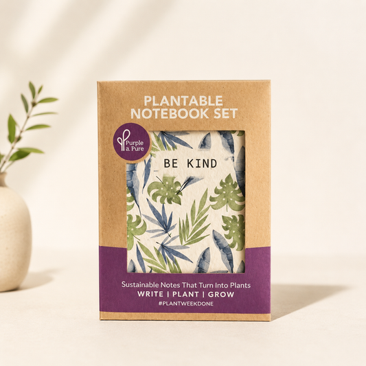 Plantable Notebook Set - Be Kind