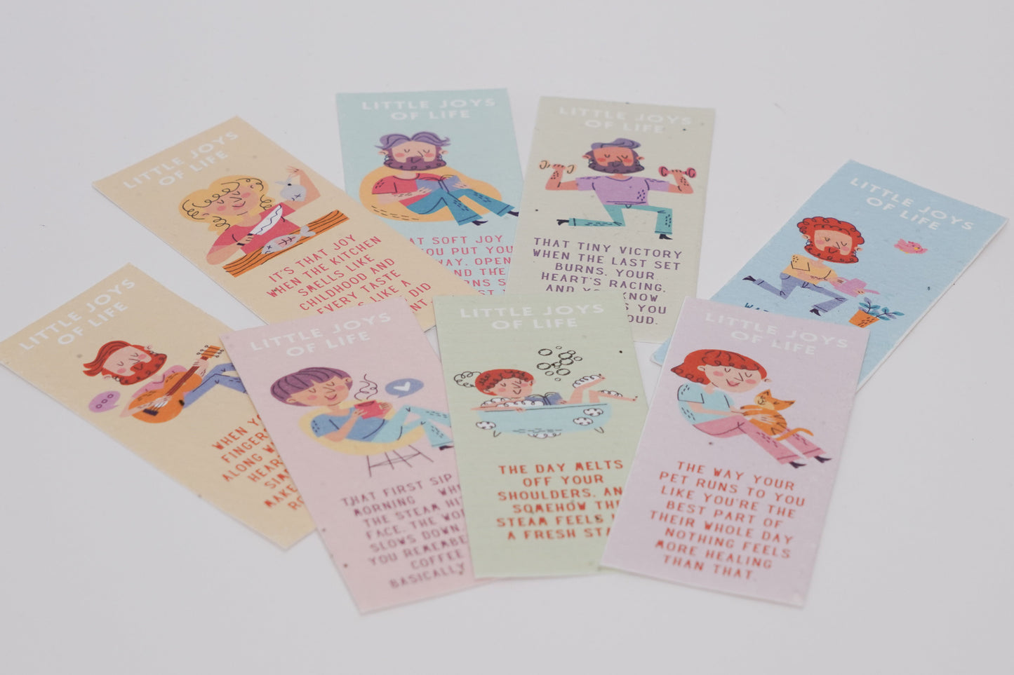 Plantable Bookmarks - Little joys of life