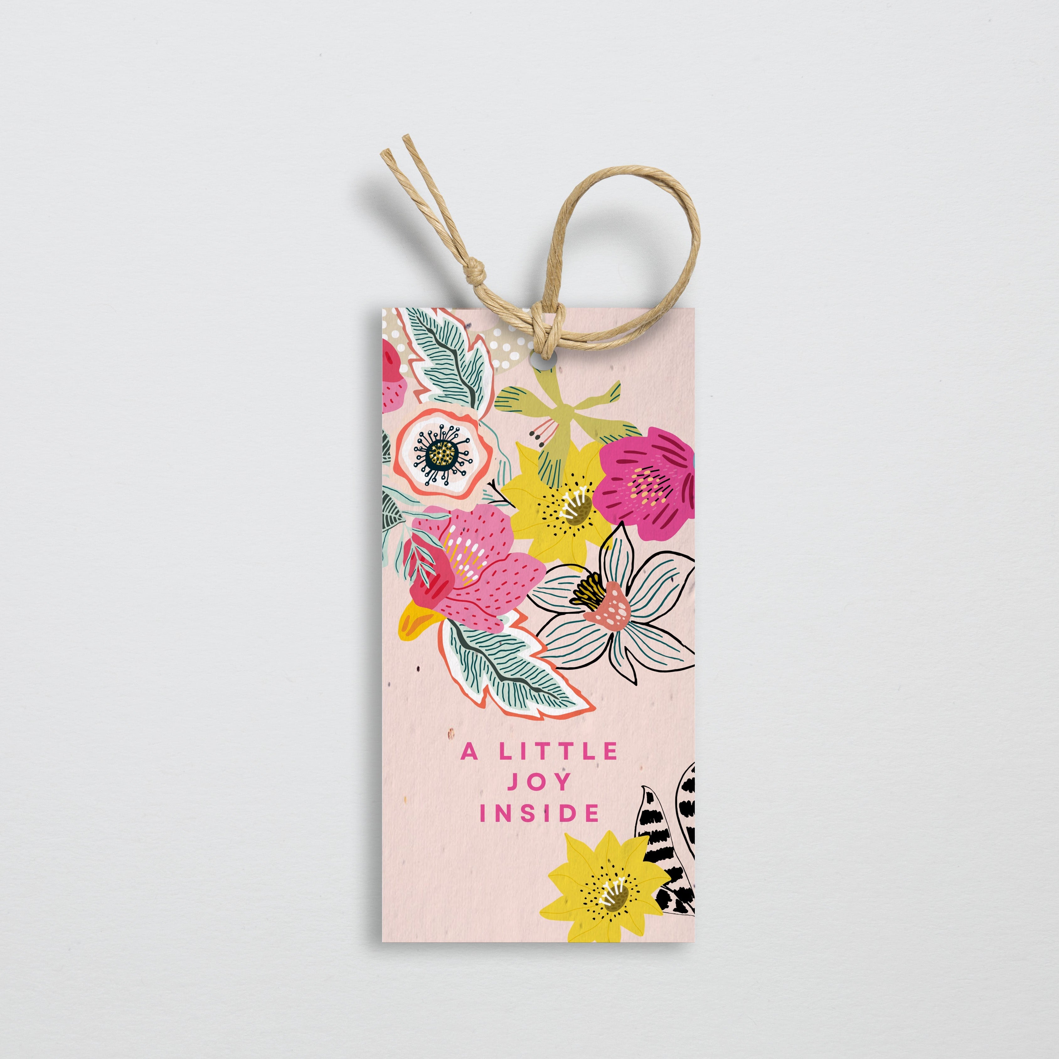 Perankan Tiles Plantable Gift Tags – Purple & Pure