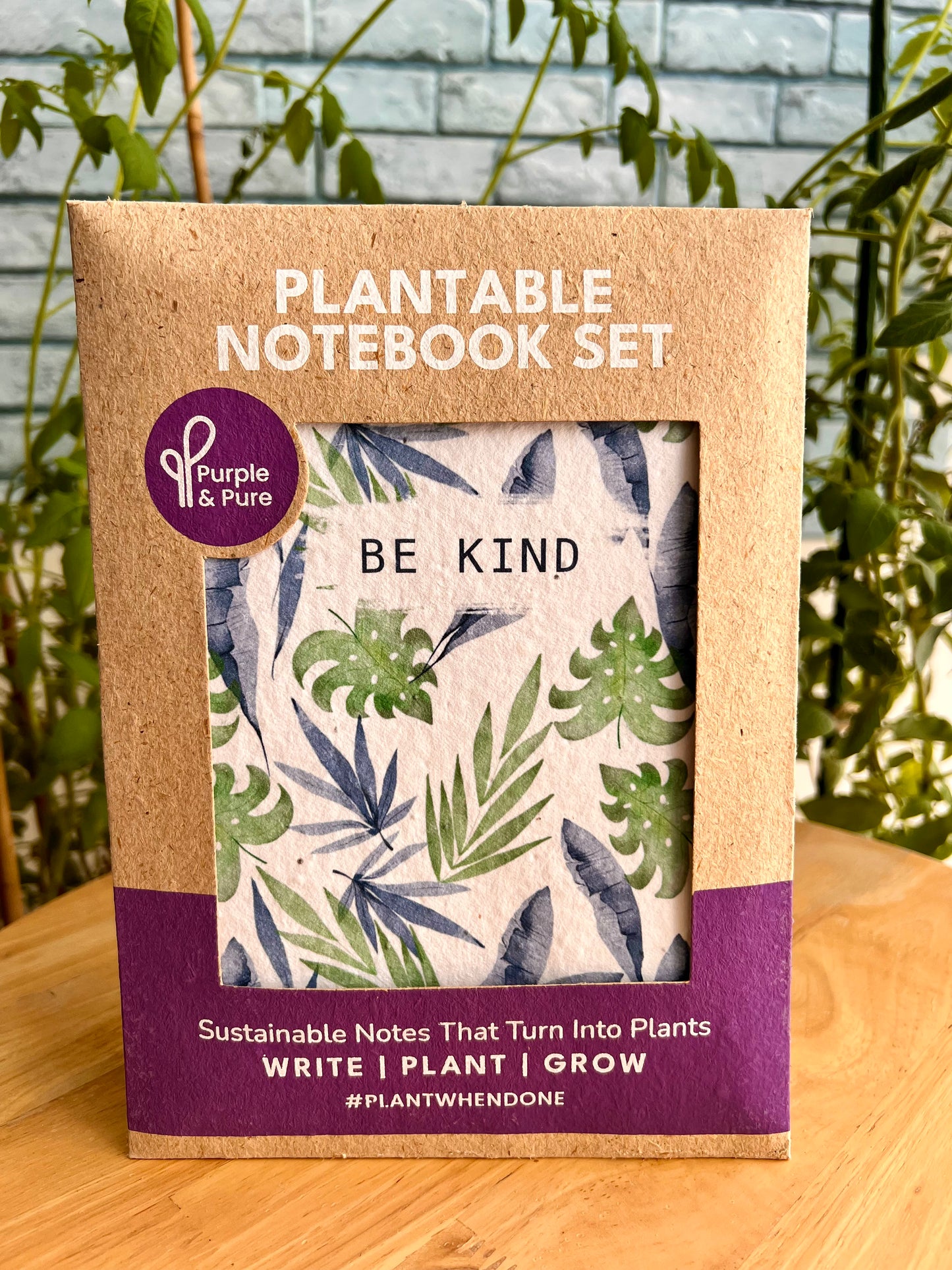 Plantable Notebook Set - Tropical