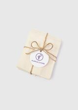 purple & pure organic cotton produce bags combo