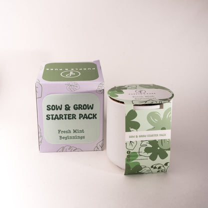 Mint Grow Kit with the packaging box