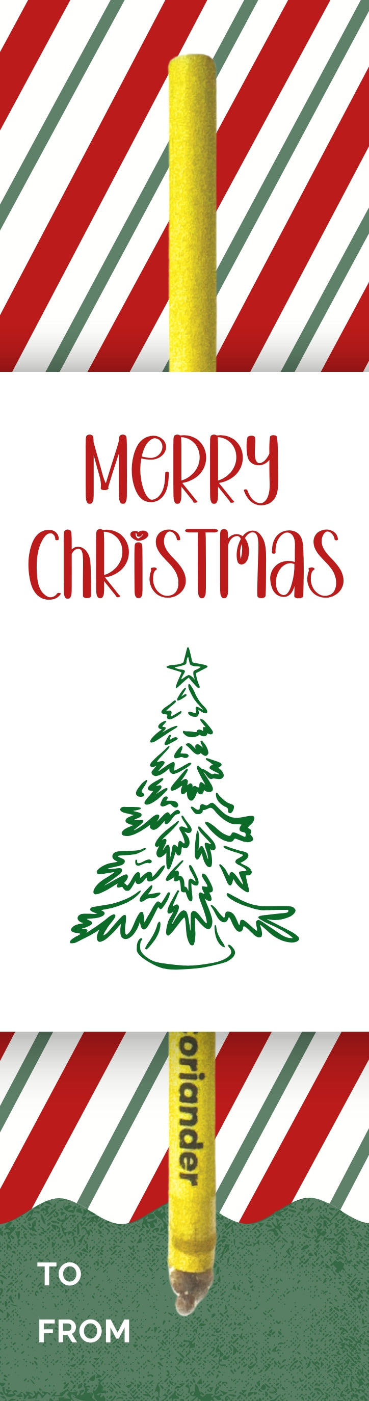 Christmas Plantable Seed Pencils – Set of 5