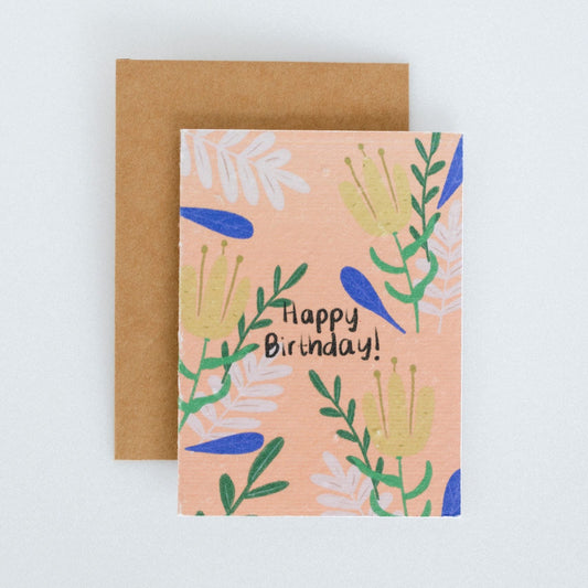 Plantable Greeting card