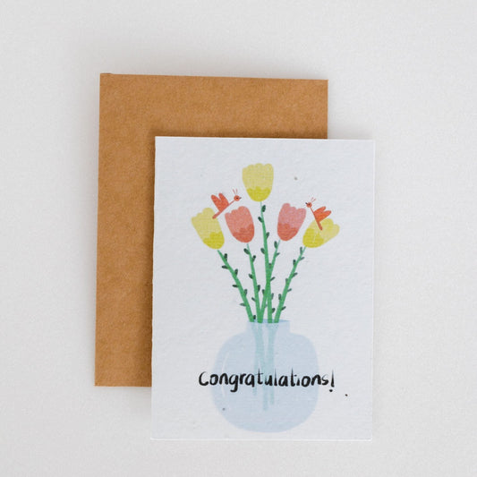 Plantable Greeting card