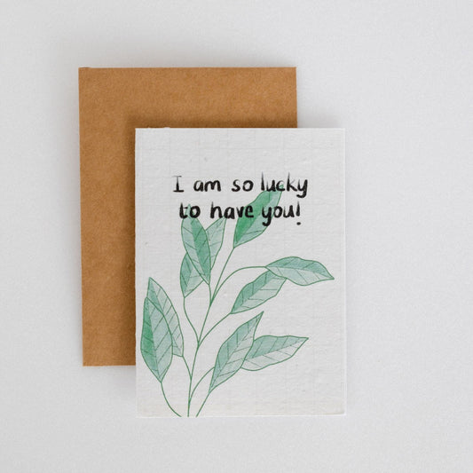 Plantable Greeting card