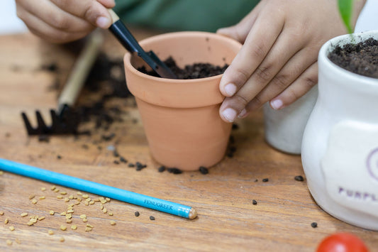 planting the ecogrow seed pencils fenugreek in purple & pure, pantable gifts ideas