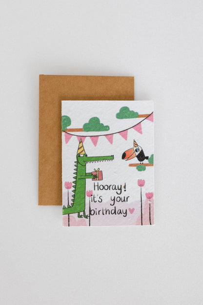 Plantable Greeting card