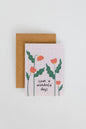 Plantable Greeting card