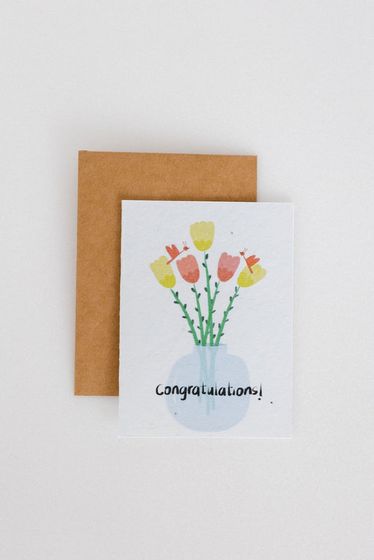 Plantable Greeting card