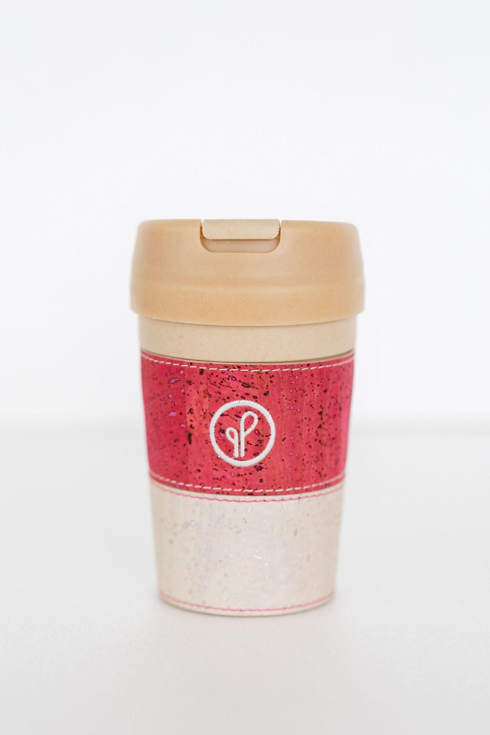 a hot pink innovative eco-friendly sip cup from purple & pure