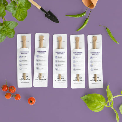 Plantable Seed Pens – Set of 5