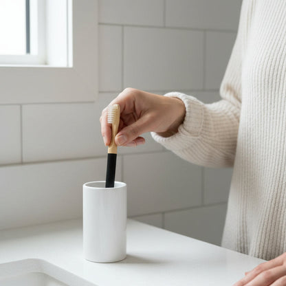 Replaceable Bamboo Toothbrush Head