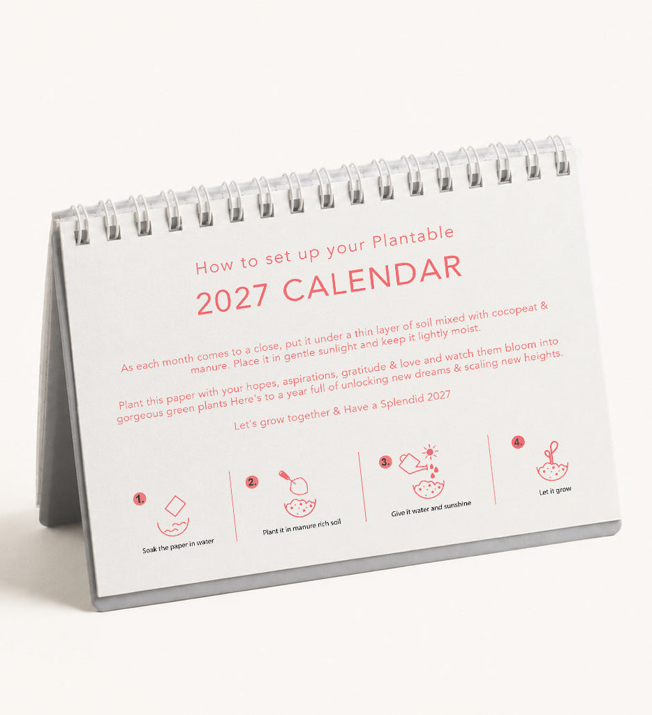 Singapore Theme Calendar - Plantable Calendar