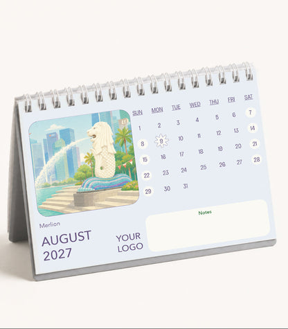 Singapore Theme Calendar - Plantable Calendar