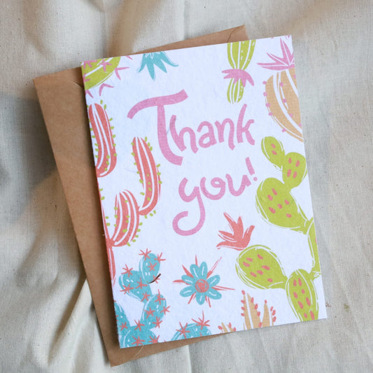 Thank You - Plantable Greeting card