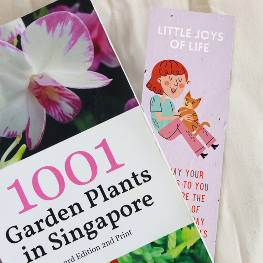 Plantable Bookmarks - Little joys of life