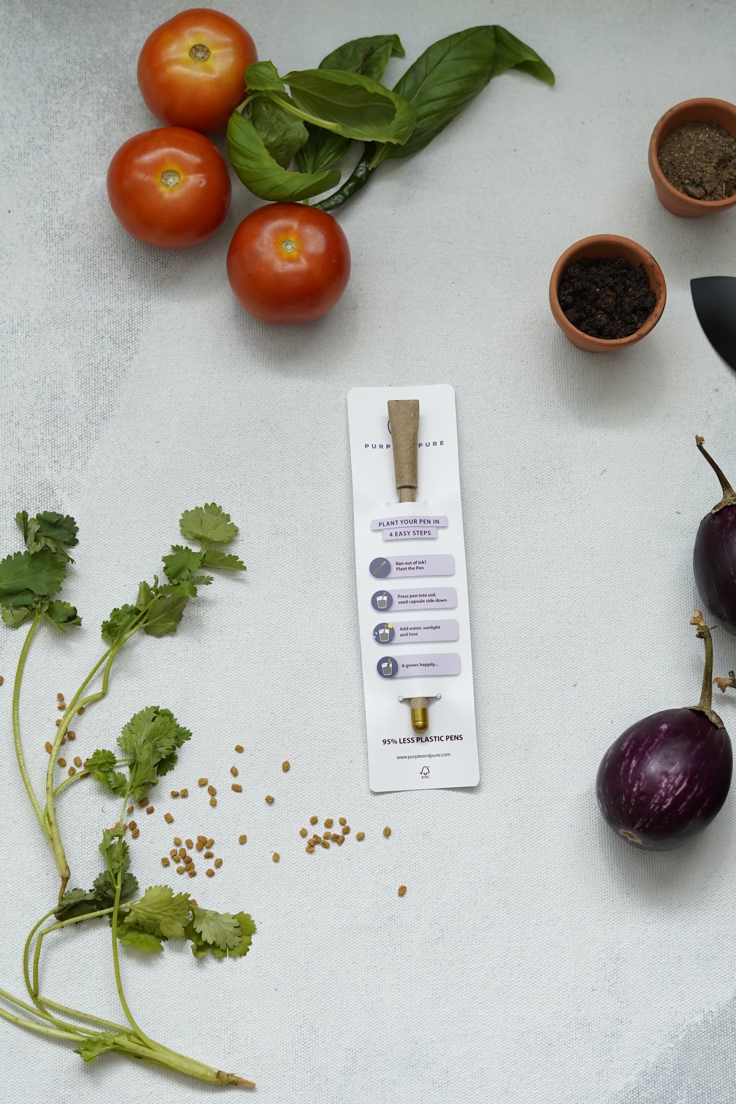 Plantable Seed Pens – Fenugreek