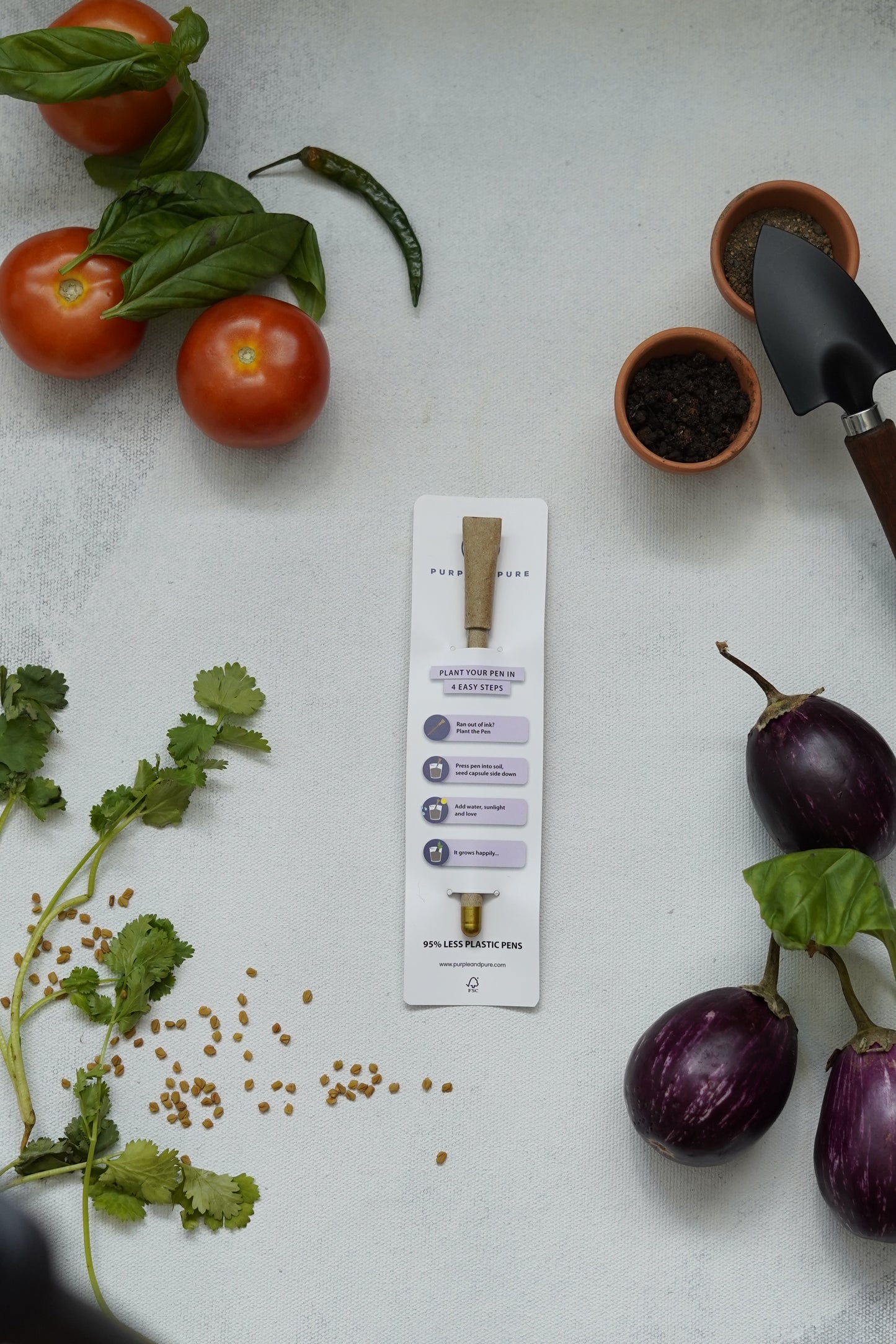 Plantable Seed Pens – Fenugreek