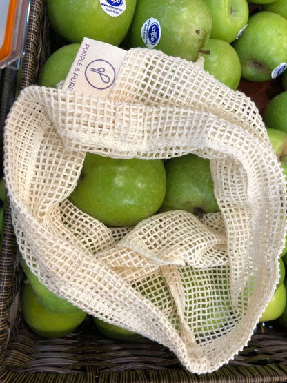 Organic Cotton Mesh Produce Bags